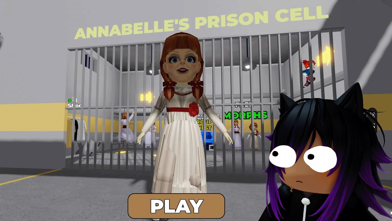 💀 ANNABELLE'S PRISON RUN (obby) Full Walkthrough Roblox Gameplay 4k