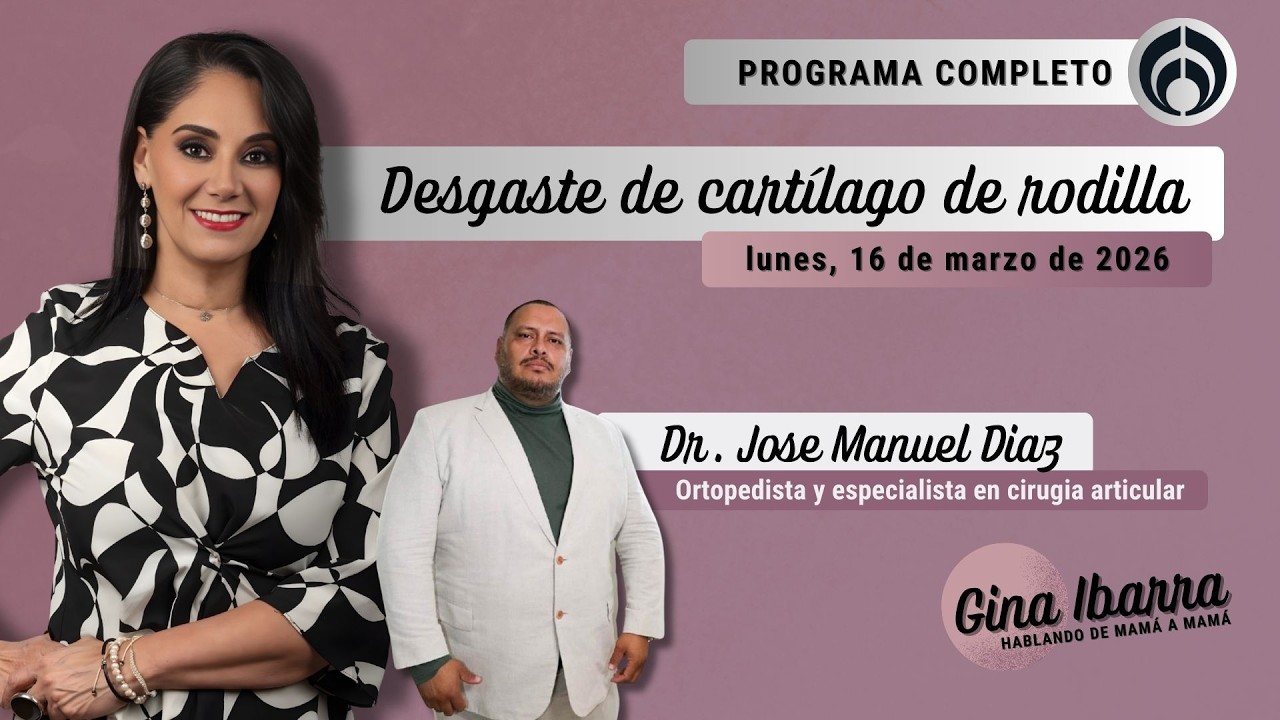 En Vivo | Hablando de Mamá a Mamá con Gina Ibarra | Lunes 16/03/26