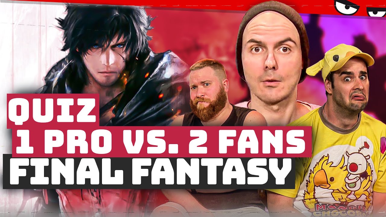 Was wei&szlig; die Stimme von CLIVE? | Endgegner: Final Fantasy | Gregor vs @m00sician vs Vincent Fallow