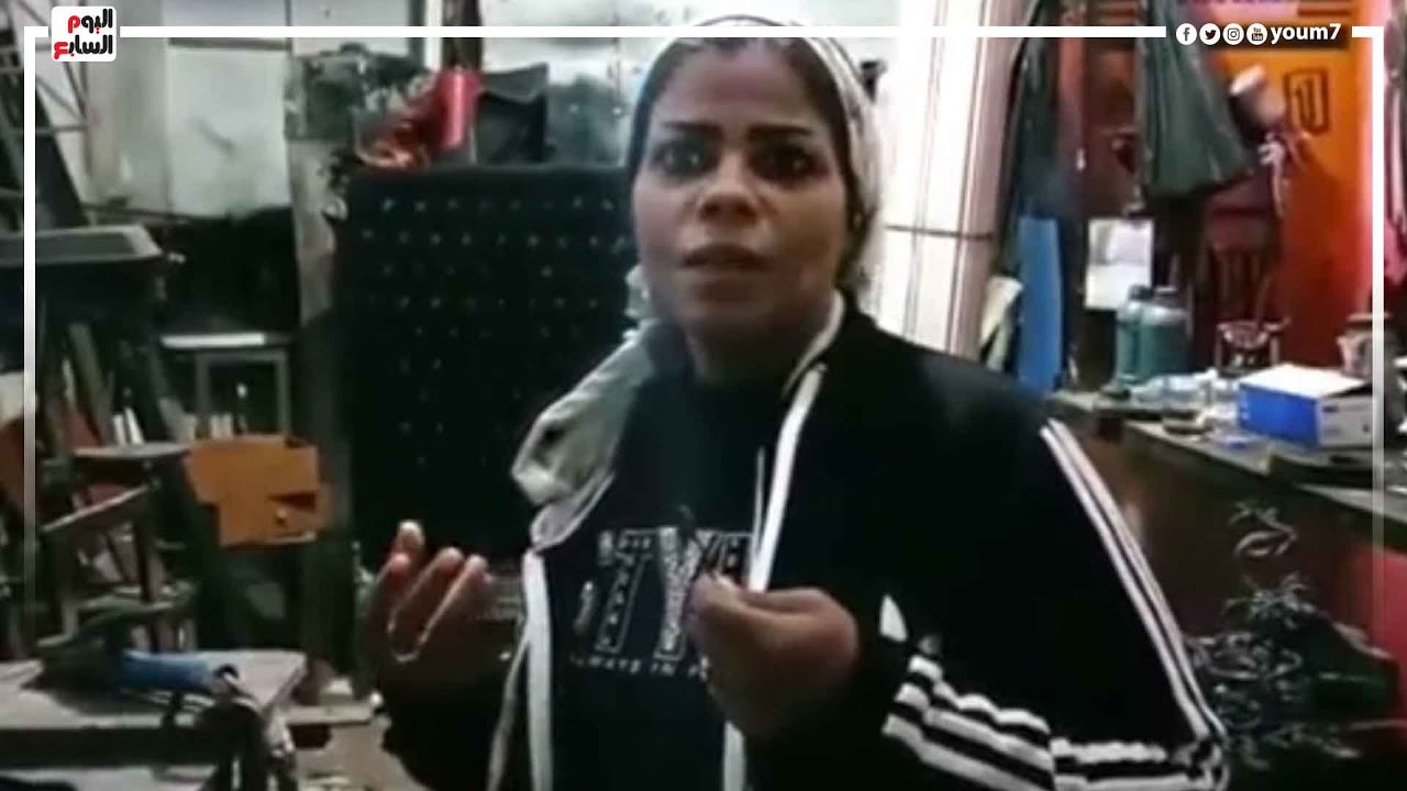 الست اللى بتلعب بالحديد والنار.. ست ولا مليون راجل حدادة بتعمل عفش ما يتكسرش