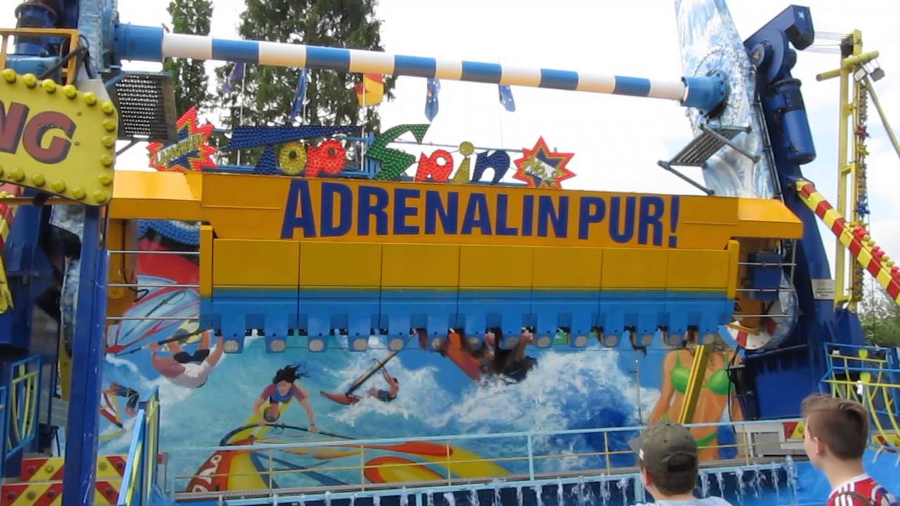 Top Spin No.2 - Langhoff Hofgeismar Viehmarkt 2016 HD offride (Huss)