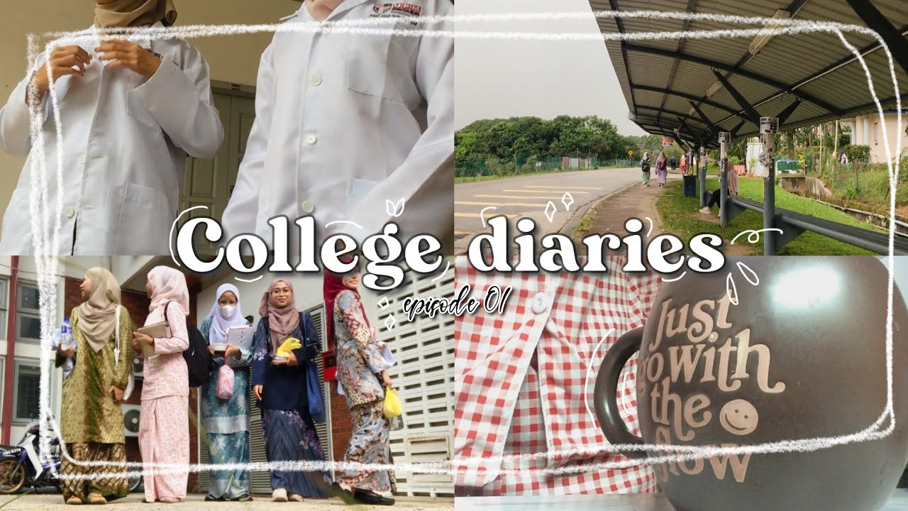 College diaries ep 1 🖇️🎀🧸 || a day in my life, UPM uni vlog, going to classes (malaysia)