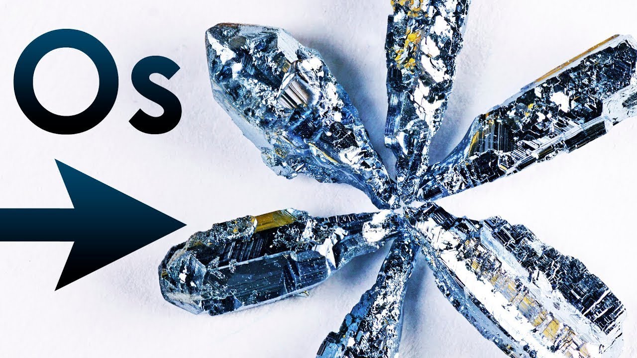 Osmium - Das dichteste Metall der Erde!