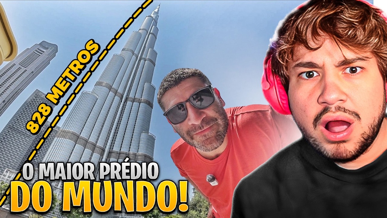 O PRÉDIO MAIS ALTO DO MUNDO! - React Mundo Sem Fim