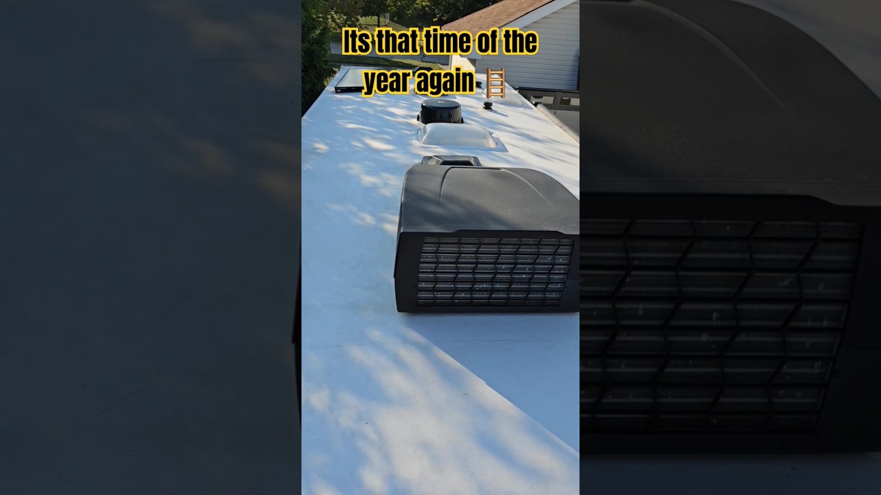 End of season RV roof check #tipsandtricks #howto #tips #tricks #rv #roof #inspection #maintenance
