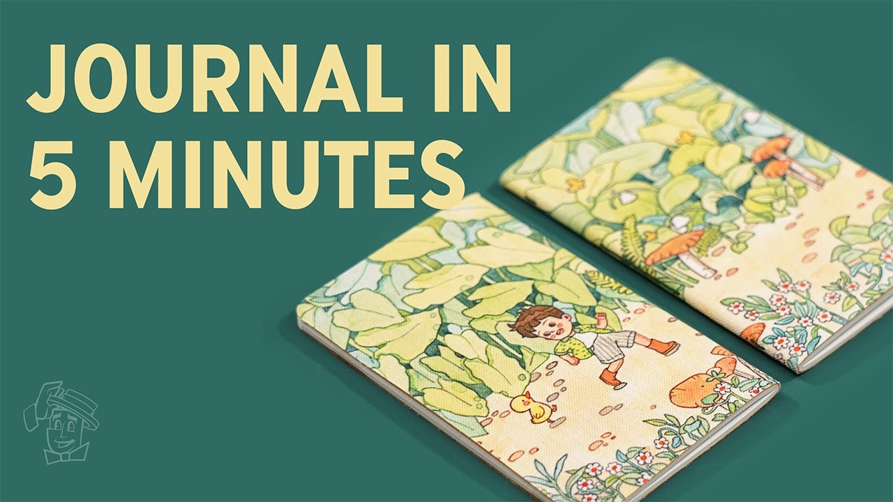 How to sew a cute pamphlet stitch journal step by step