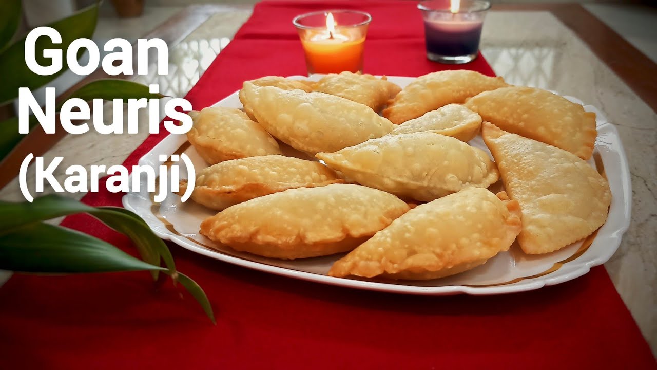 Goan Neuris | Neureos | Karanji | Christmas Sweets