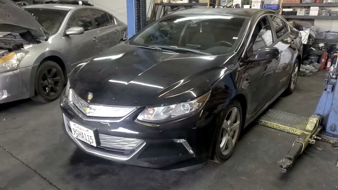 Chevy Volt 2016 Замена коробки передач P07A7  P0AC4