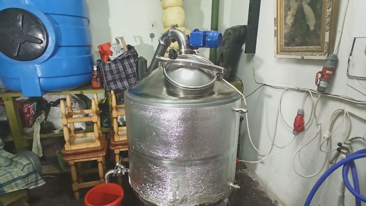 Пивоварня в гараже, на газу!!! замкнутое охлаждение.