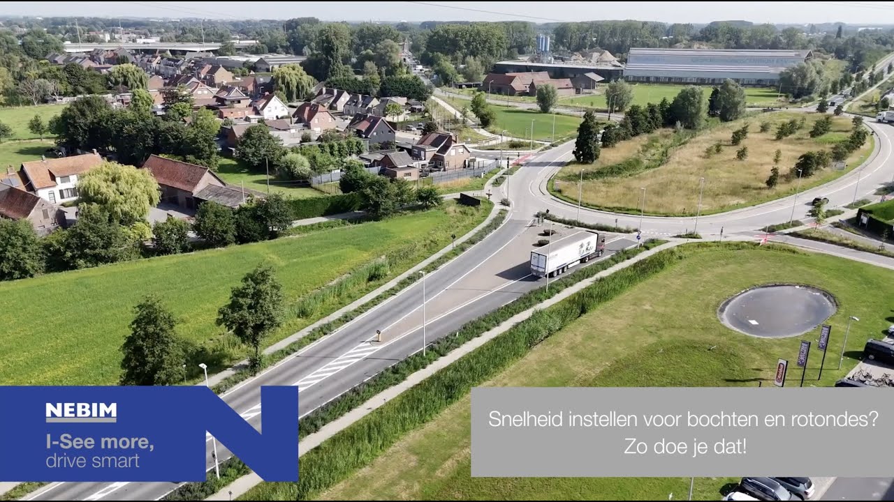 Snelheid instellen voor bochten en rotondes? Zo doe je dat!