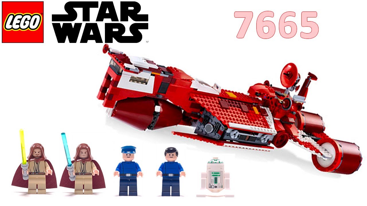 LEGO Star Wars 7665 Republic Cruiser Speed Build Review