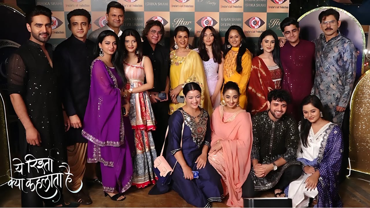 Yeh Rishta Kya Kehlata Hai Iftar Party 2025 | Samridhii Shukla,Rohit Purohit,Garvita,Mohit,Saloni