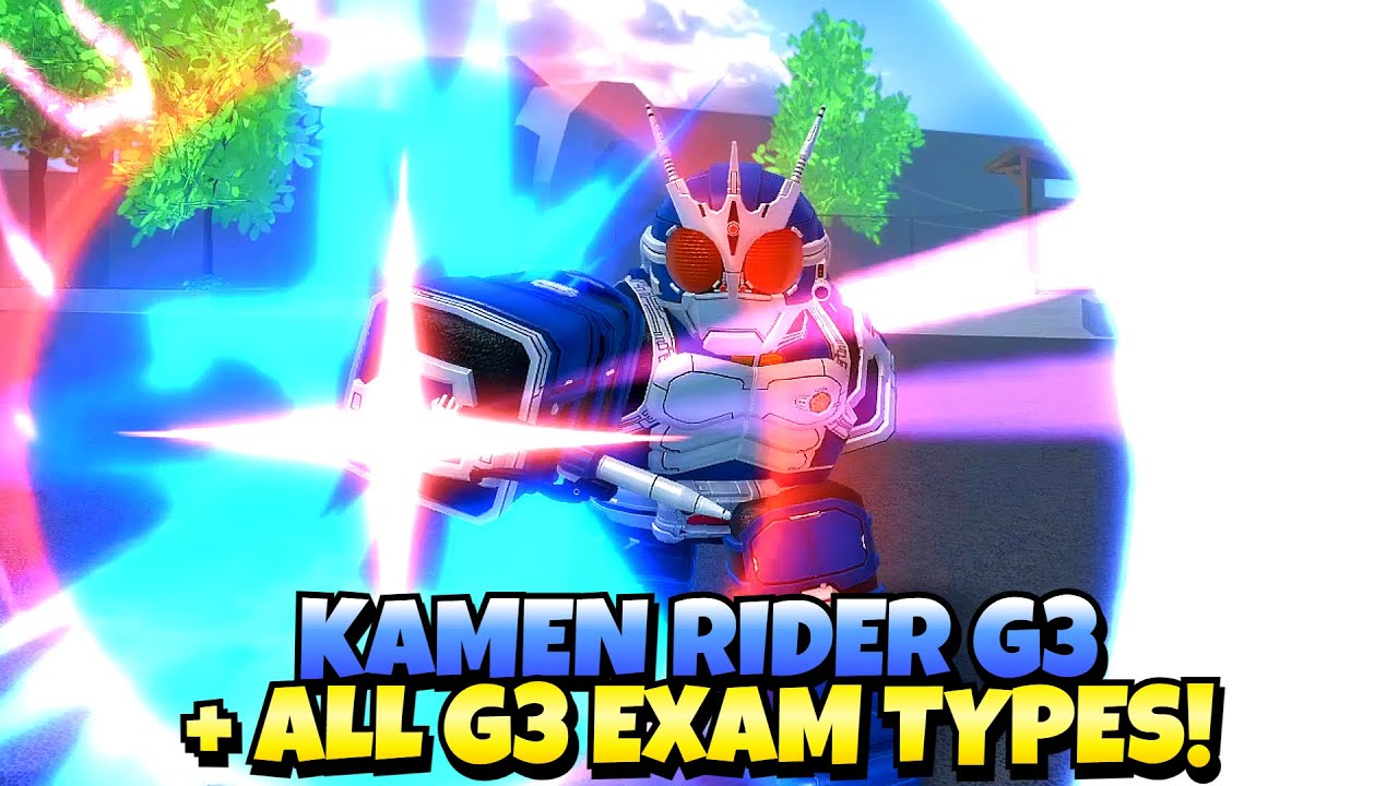 The MANMADE Kamen Rider G3 + G3 Exams! (Rider World)