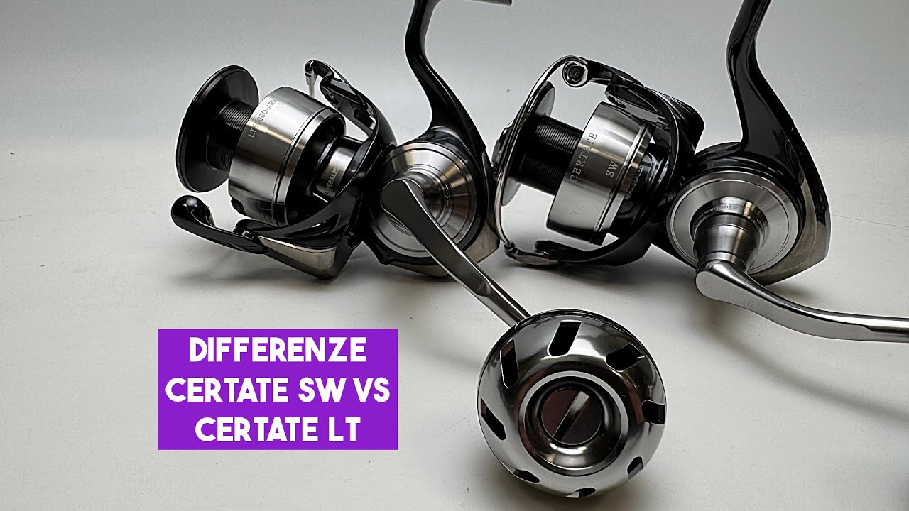 Differenze tra Daiwa Certate LT e Certate SW 5000