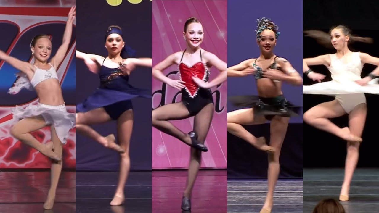 All Maddie Zieglers’ Turns From Dance Moms Solos Compilation [4K]