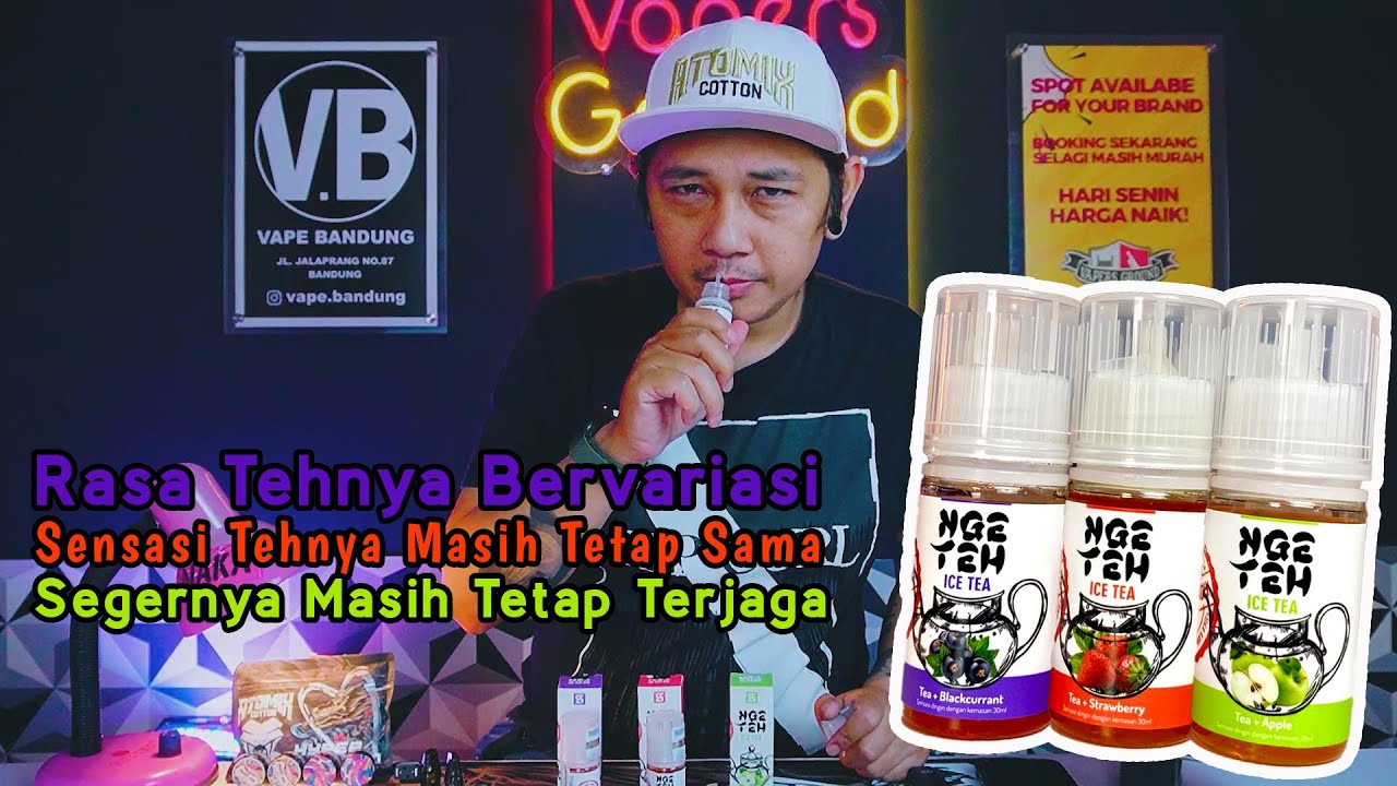 NGETEH ICE TEA BLACKCURRANT, STRAWBERRY DAN APPLE By SENSO