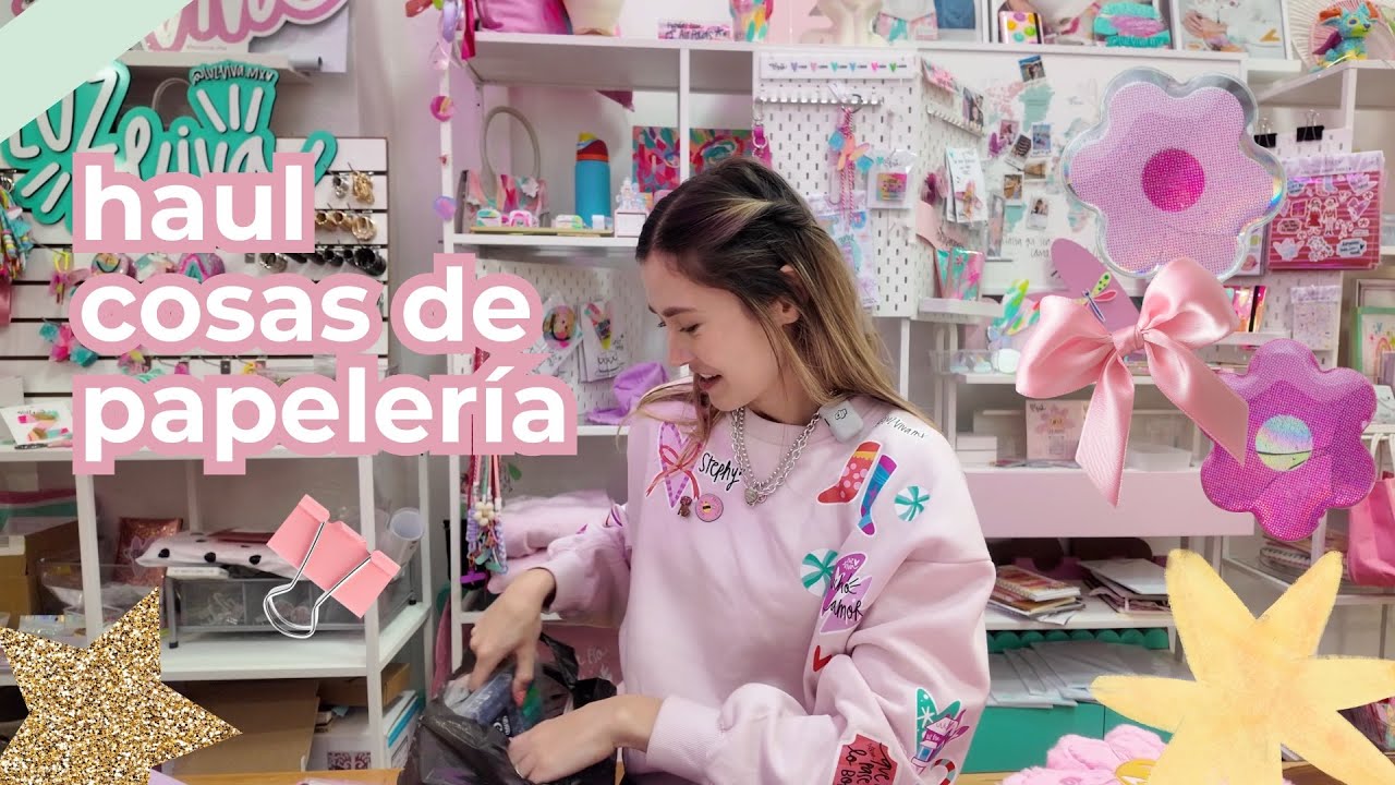 Haul de papeler&iacute;a 💖 cosas para journaling, del centro de la cdmxxx | Luz Viva
