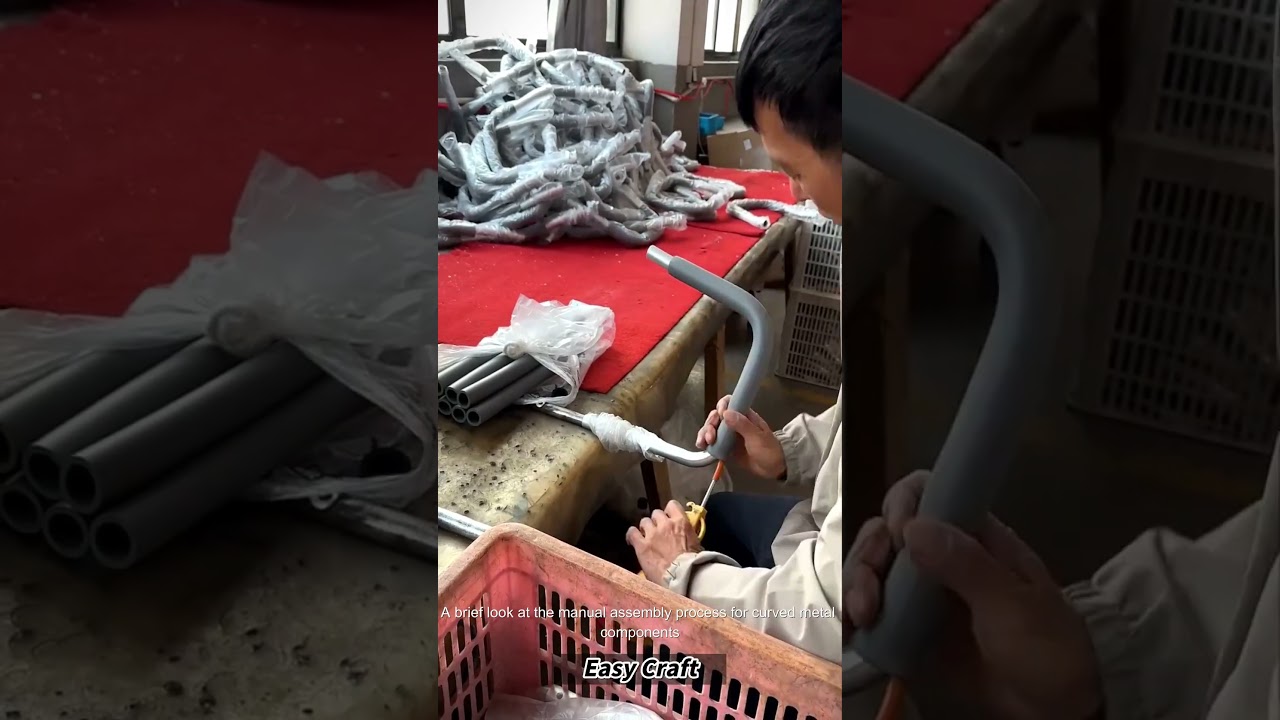 Manual Assembly of Curved Metal Tubing