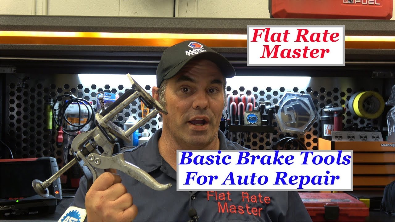 Basic Brake Tools For Auto Repair