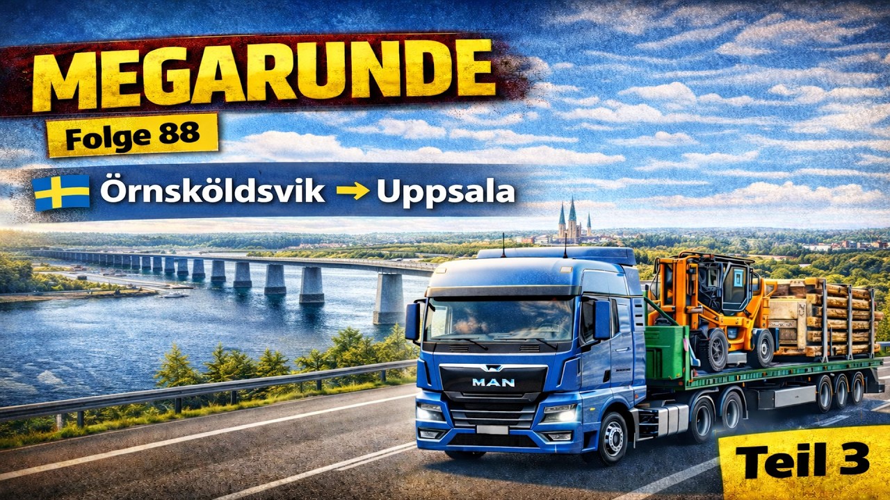 🚛 Folge 88 – MEGARUNDE eskaliert! 😳 Weiter Richtung Süden! (Teil 3)