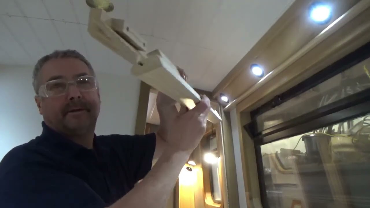 Narrowboat Build Update Install Easy Fit Kinetic 12v strip Lights.