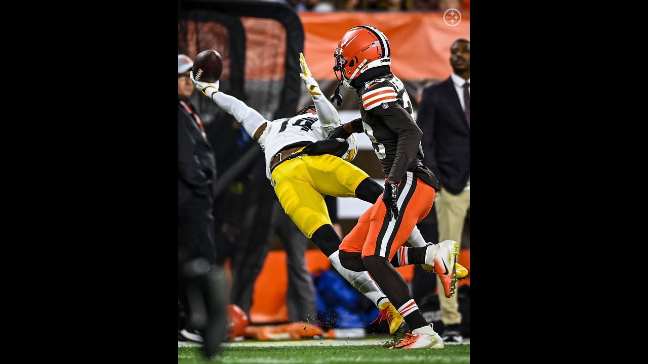 HIGHLIGHT: GEORGE PICKENS' INSANE ONE-HANDED CATCH vs. Browns | 