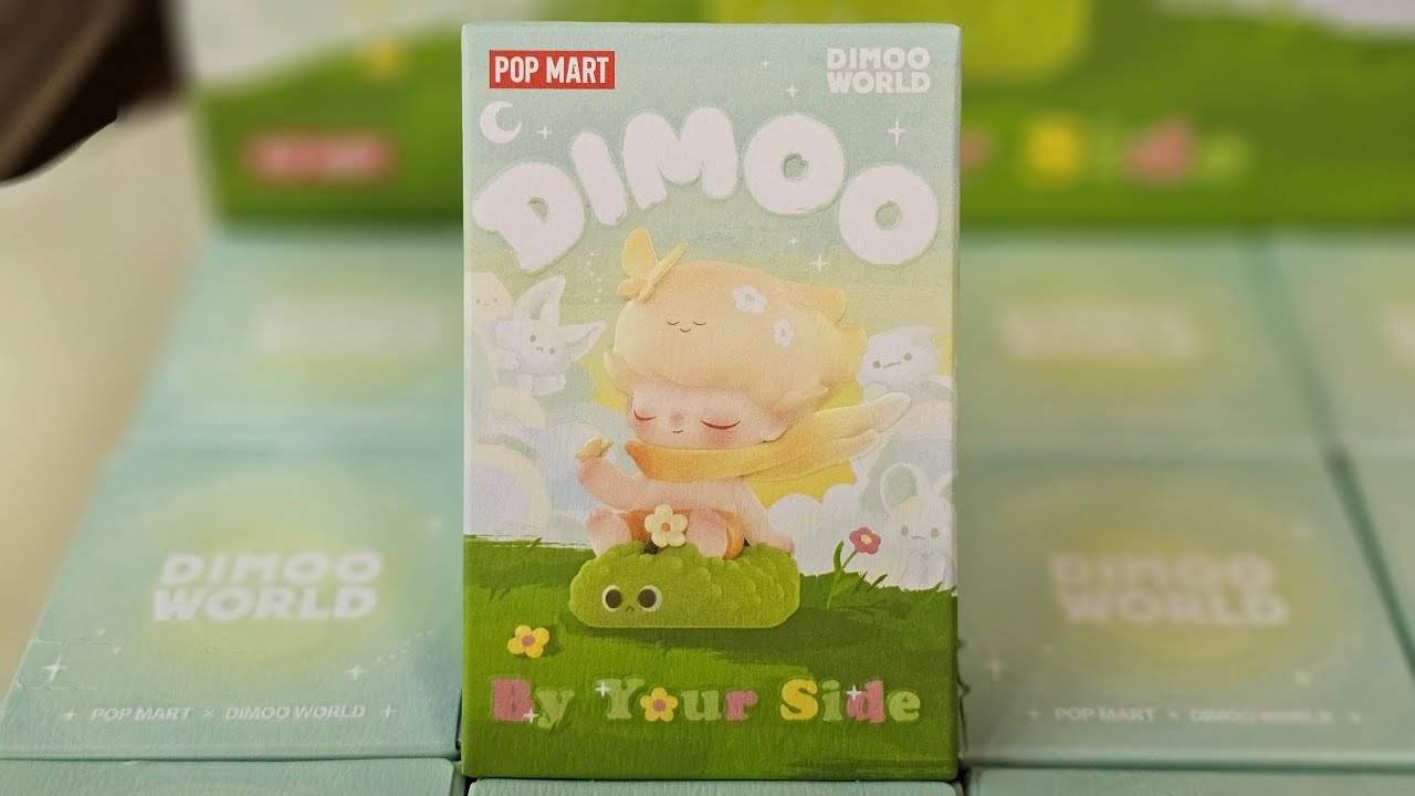 🌼 Pop Mart DIMOO: By Your Side, blind box case!