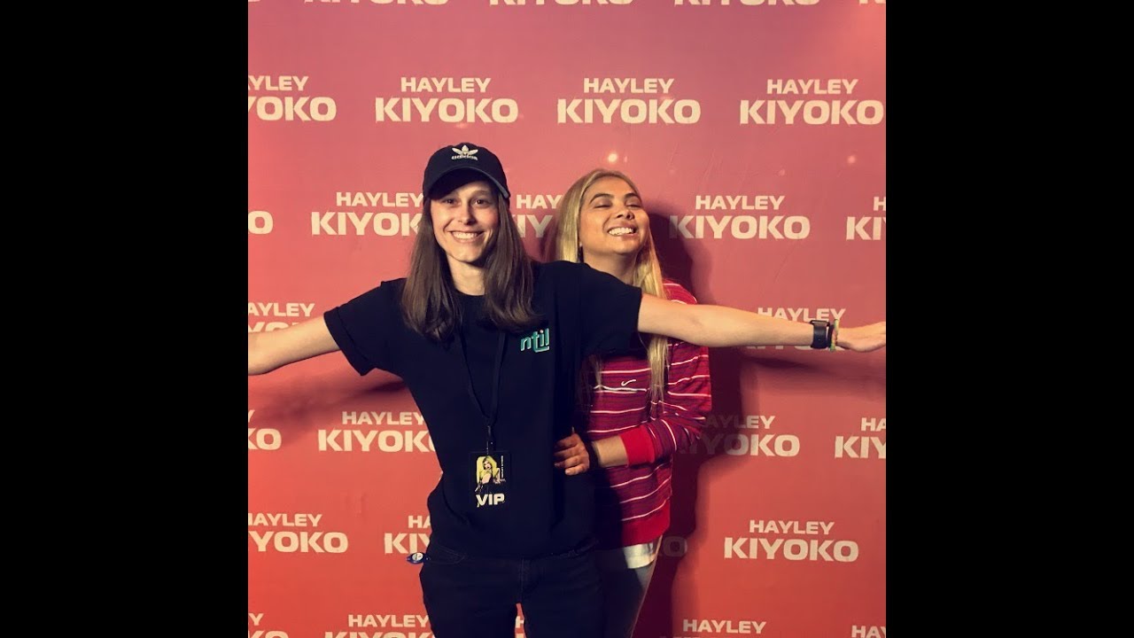 MEETING HAYLEY KIYOKO! concert experience :)