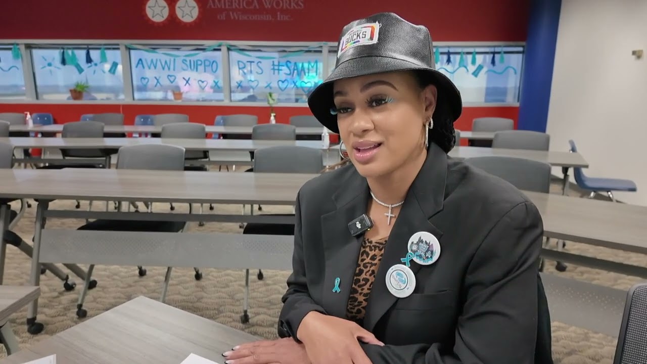 Survivors speak out: Empowering Milwaukee through 'Paint The City Teal Day'