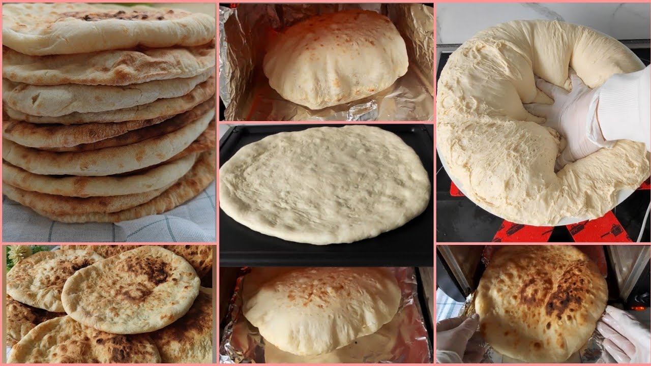 خبز تنور بالفرن التندوري / خبز طري من أروع ما يكون /  homemade tender bread in tandoori oven