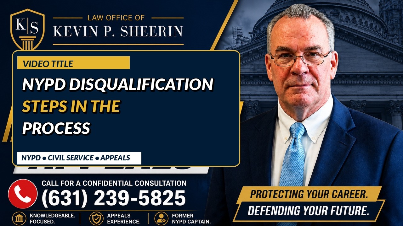 NYPD Disqualification- Steps in the process