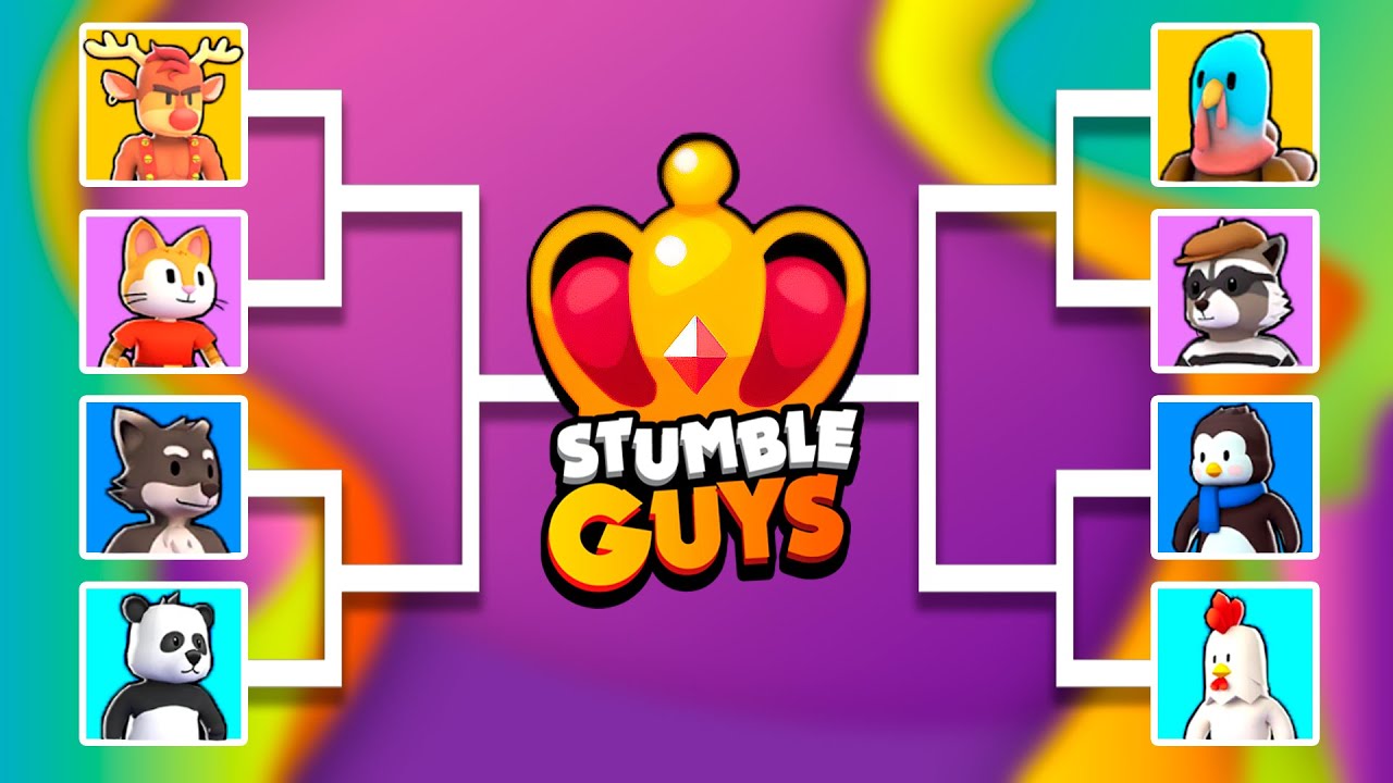 Who is the Best Animal Skin? 🔥 Stumble Guys Tournament Battle 🔥 1VS 1 Battle