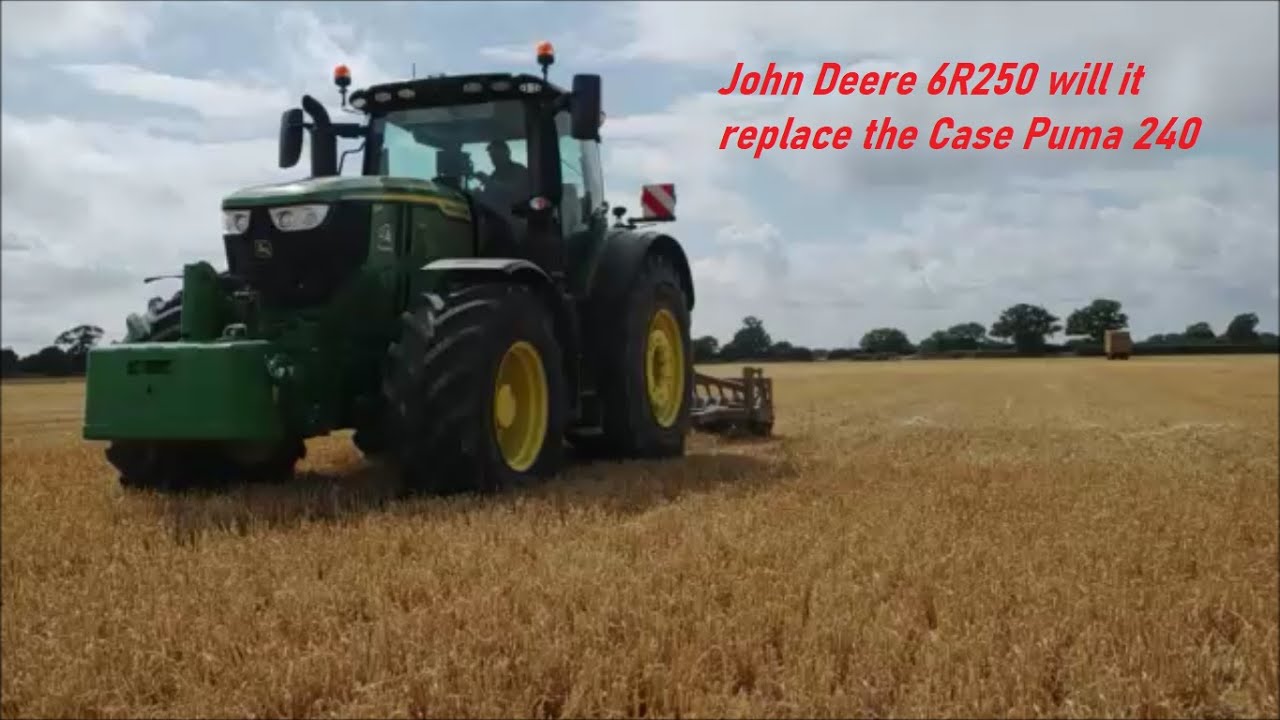 Tuckwell's Demonstrator John Deere 6R 250 pays a visit
