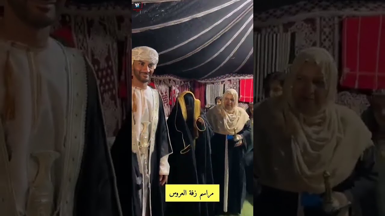 أبو حميد/ مراسم العرس البدوي في القرية التراثية بمهرجان الظاهرة السياحي #عبري#الظاهرة #عروض