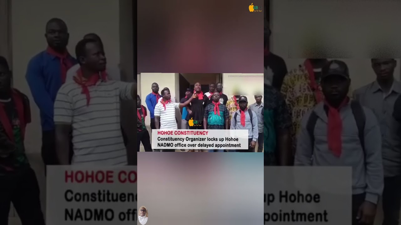 Hohoe Constituency Organiser locks NADMO office in protest over delay in official appointment.
