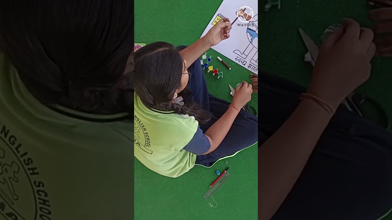Transforming Trash to Treasure #wevois #sanskarswachhta #ArtisticInnovation #ecofriendlywinners