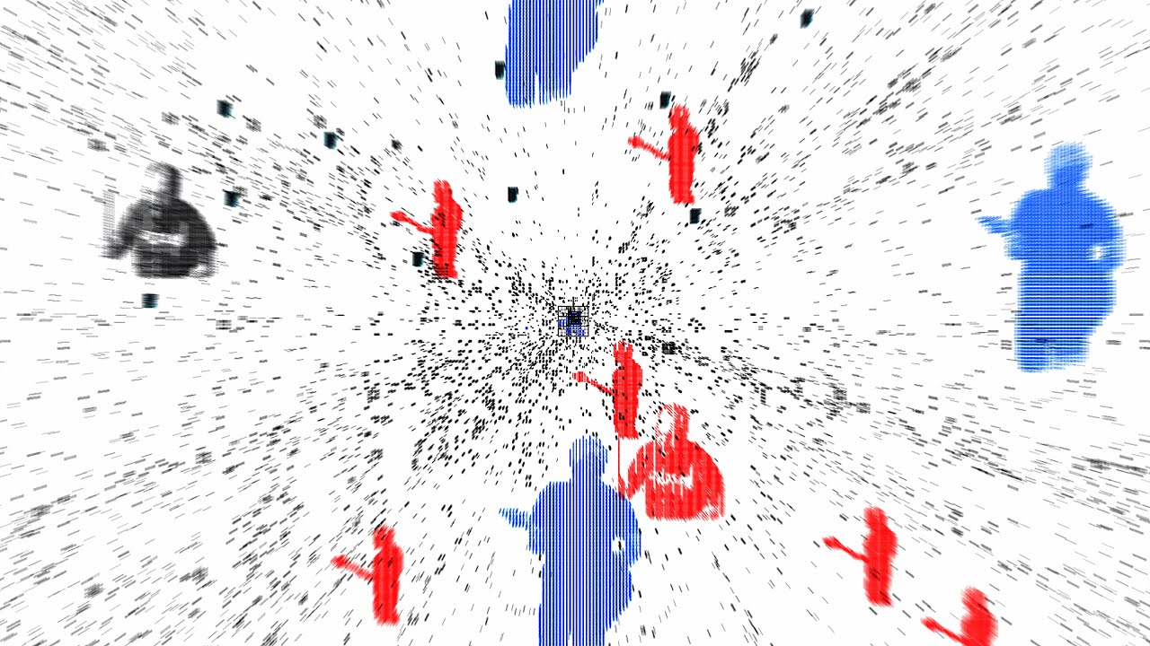 Spectral Gates - 'sparkler' - Music Video [strobe effects]