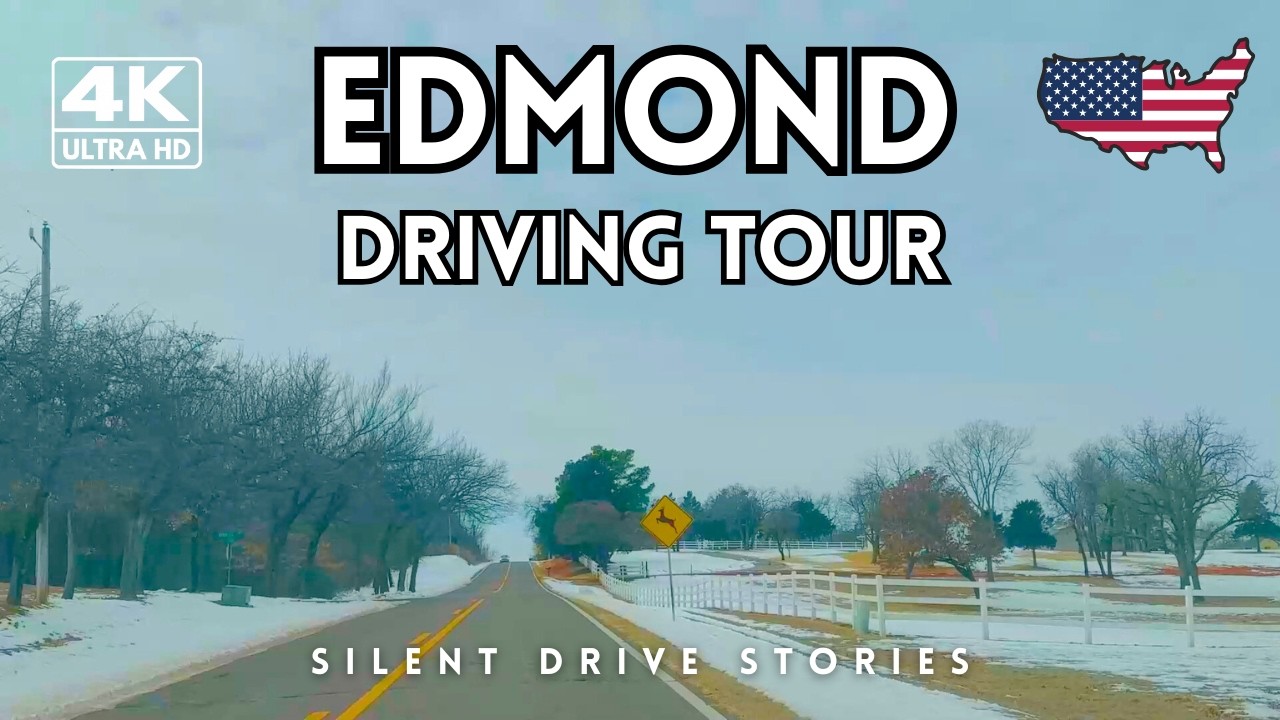 Driving Through Edmond, Oklahoma 4K 🇺🇸 | Calm Suburban Drive | No Talking