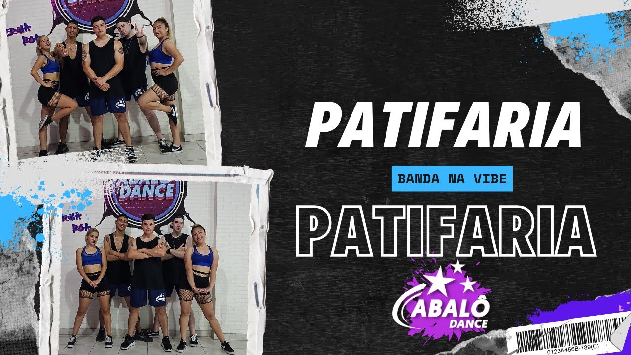 BANDA NA VIBE - PATIFARIA  | Coreografia Abalô Dance | Ritmos Brasileros | DANCE VIDEO 4K