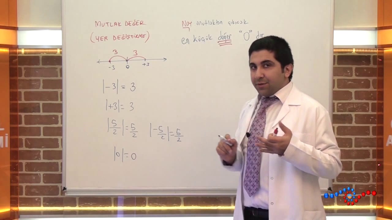 Matematik - Mutlak Değer Nedir ?