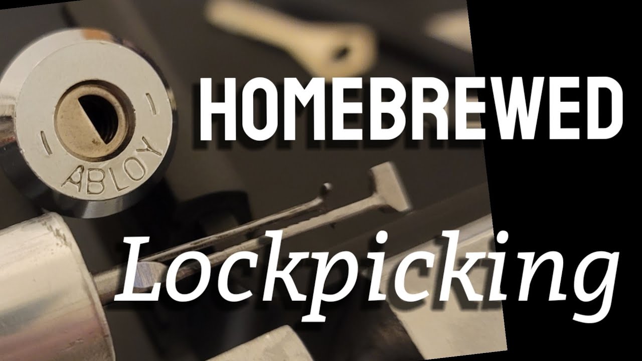 [30] Abloy Picked with Homebrewed Tool