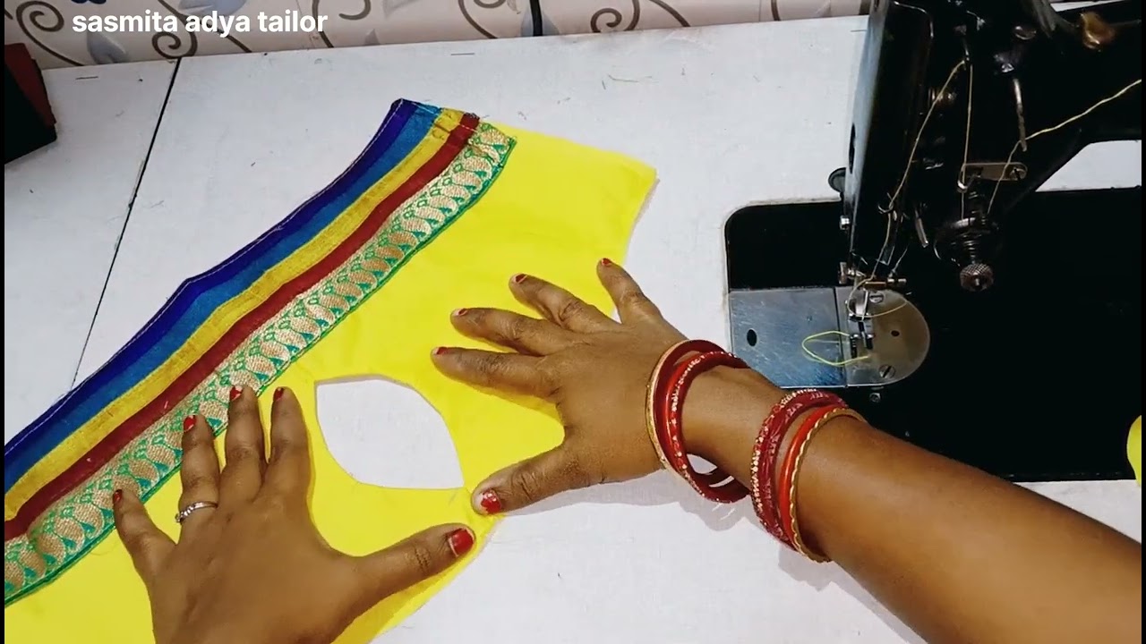 Trending ହାତ ଡିଜାଇନ୍ ବନାନ୍ତୁ ସହଜ ଉପାୟରେ || blause hand dizain stitching #vidio #sasmitaadyatailor 