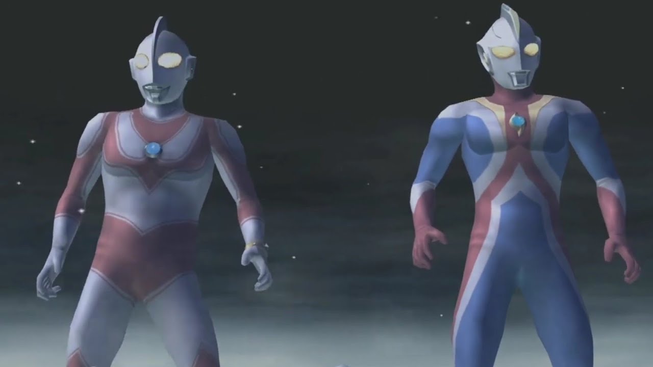 ultraman fighting evolution 3 -  ultraman cosmos and ultraman  jack | ウルトラマン- siêu nhân điện quang