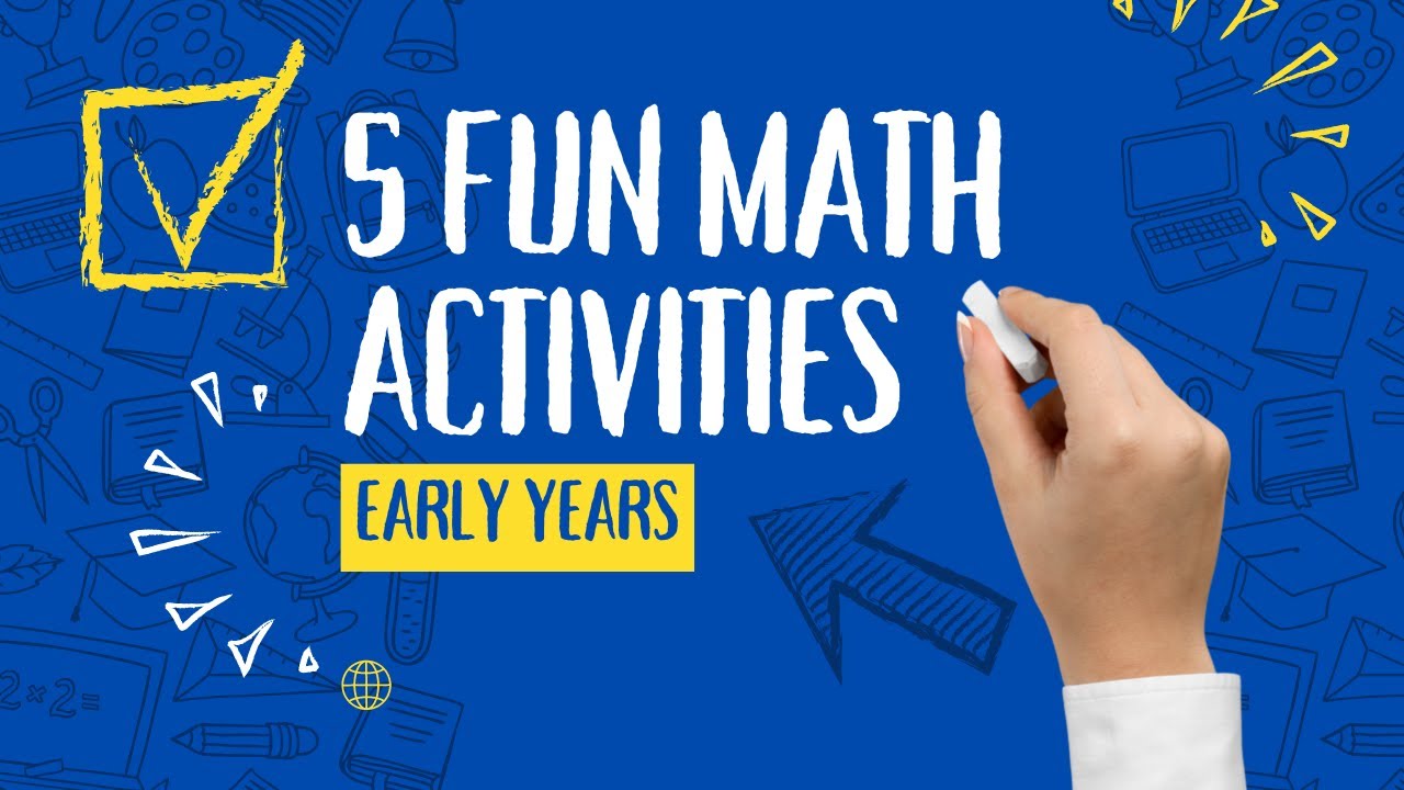 5 Fun and Interactive Maths Activities for Early Years Children | Early Years Inspiration