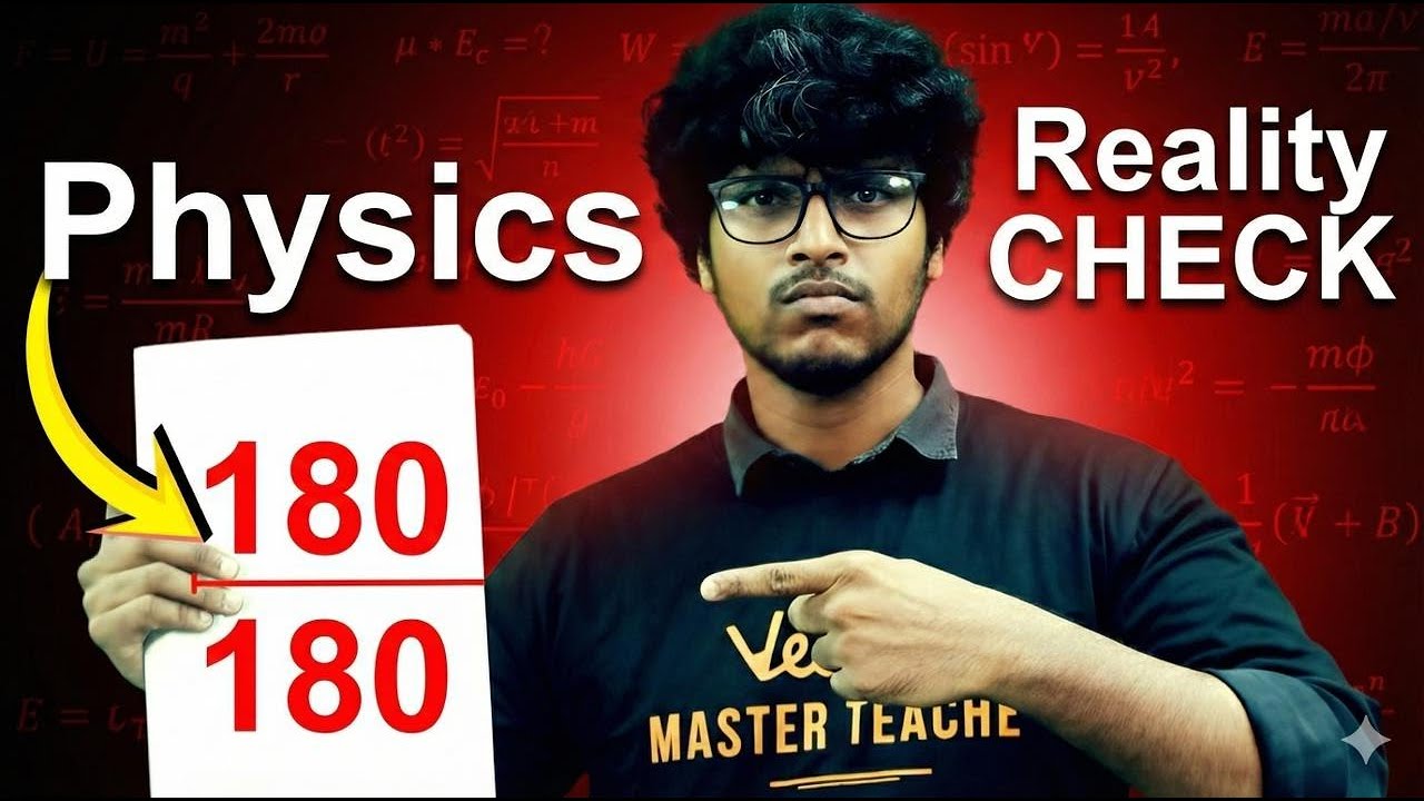 How to Score 180/180 in Physics! 🚀 NEET 2026 Strategy | Reality Check by Madhan Sir