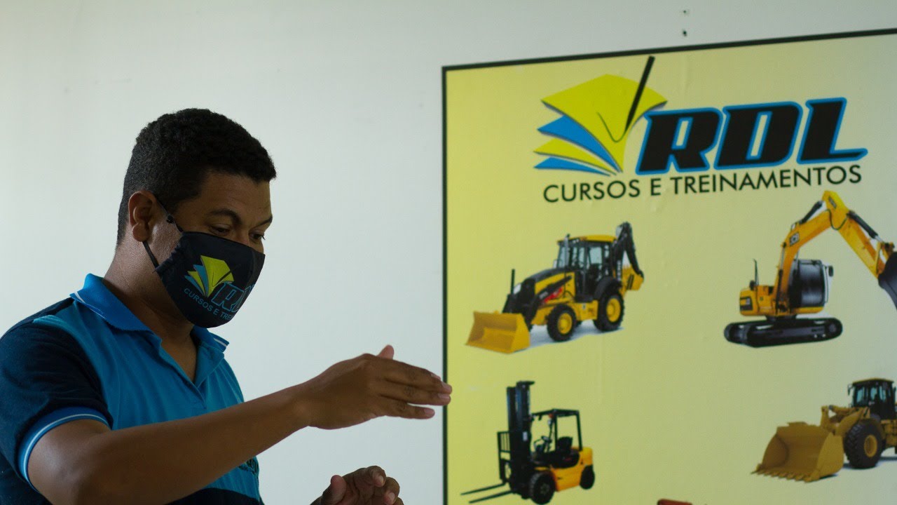 Curso Operador de Máquinas Pesadas - Aula Teórica Vídeo Conferência Online!