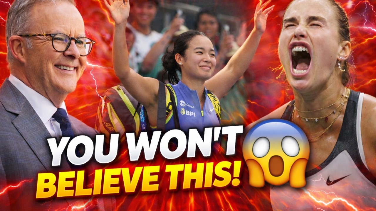 “Welcome Back!” Australian President Honors Alex Eala, Throws Shade at Sabalenka