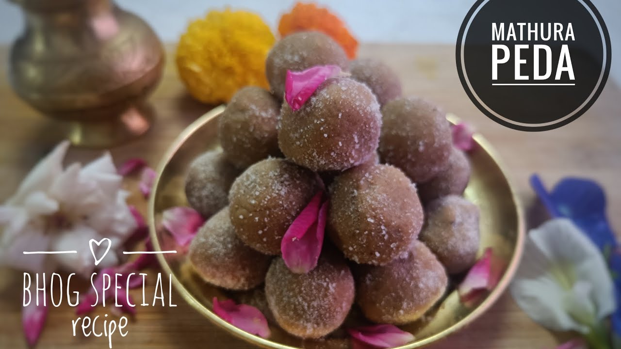 MATHURA PEDA| Easy & authentic recipe with perfect measurement| Bhog special#ganeshchaturthi#simple