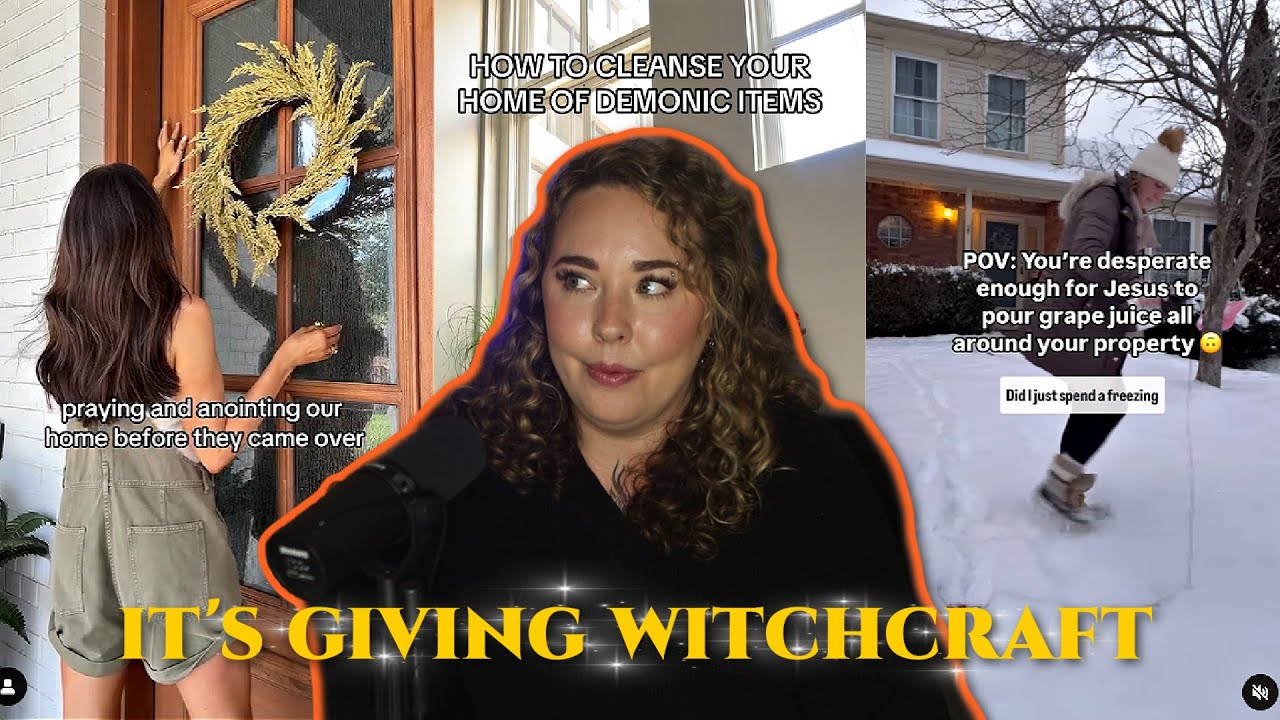 So, Evangelicals are filming themselves doing witchcraft now ...