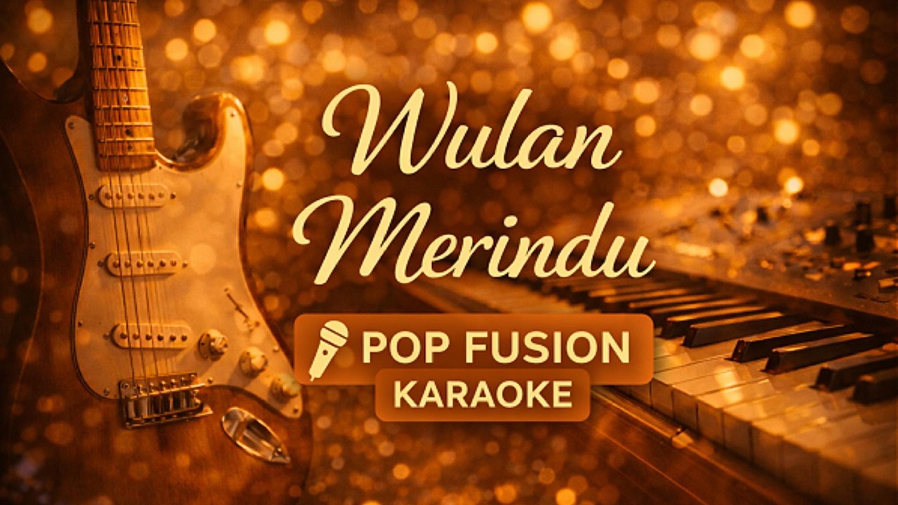 Wulan Merindu (Karaoke Pop Fusion Version) | Tanpa Vokal  #karaoke